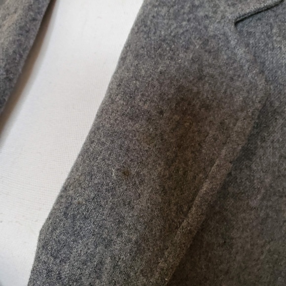 PENDLETON 100% Virgin Wool Gray Suit Jacket - Picture 4 of 8